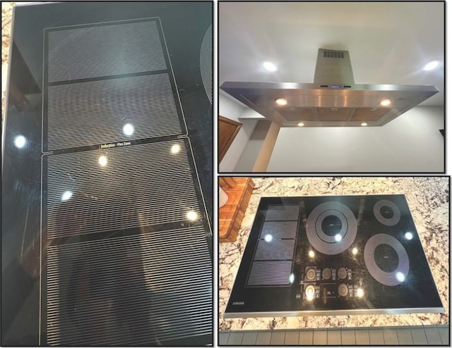 132 Terrace Dr, North Sewickley Twp, PA 16117 - kitchen view of exhaust hood