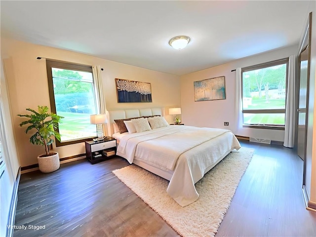 132 Terrace Dr, North Sewickley Twp, PA 16117 - bedroom with wood finished floors and baseboards