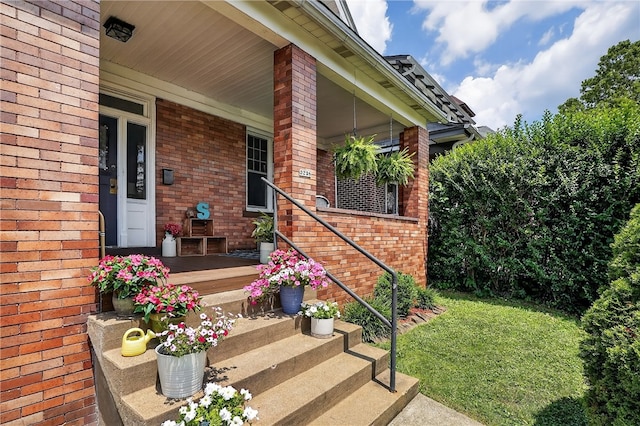 3238 Gaylord Ave, Dormont, PA 15216 - entrance to property with brick siding, covered porch, and a lawn