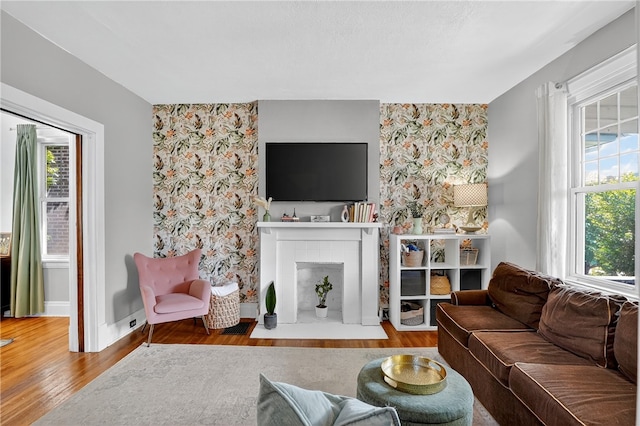 3238 Gaylord Ave, Dormont, PA 15216 - living room featuring wood finished floors and baseboards