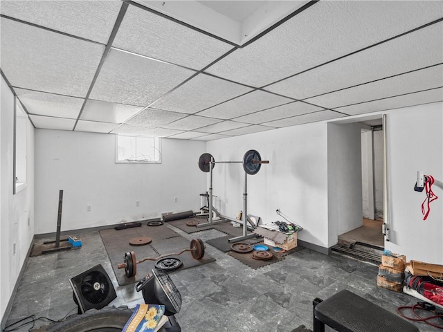318 Penn Ave, Aliquippa, PA 15001 - workout area with baseboards
