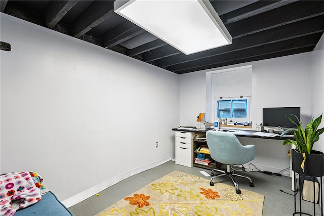3100 Wainbell Ave, Dormont, PA 15216 - office featuring concrete floors and baseboards