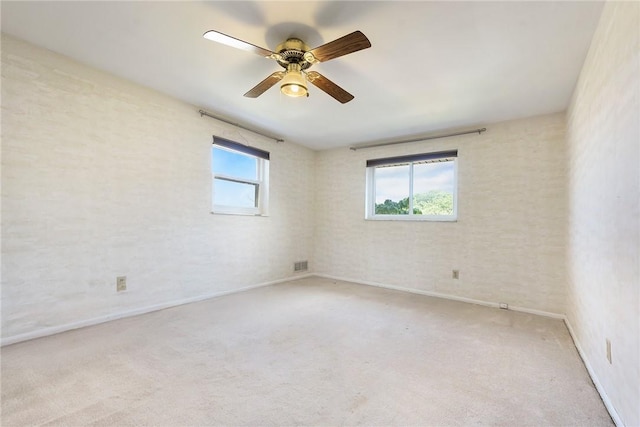 3931 Boulevard Dr, Squirrel Hill, PA 15217 - carpeted empty room with ceiling fan and baseboards