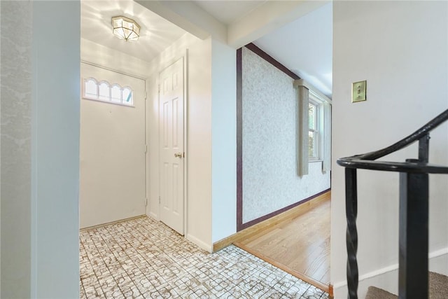 3931 Boulevard Dr, Squirrel Hill, PA 15217 - foyer with baseboards