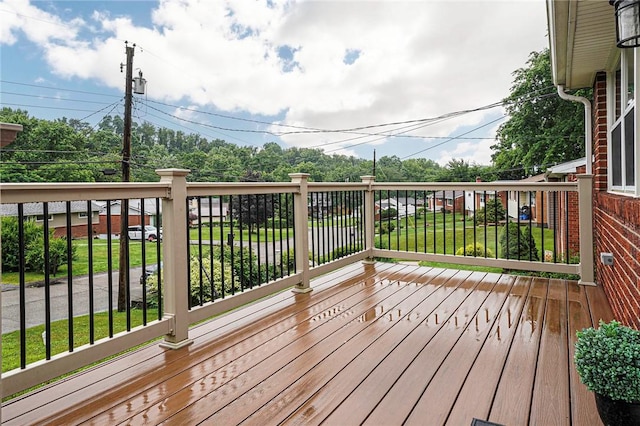 125 Holstein Dr, North Fayette, PA 15071 - view of wooden deck