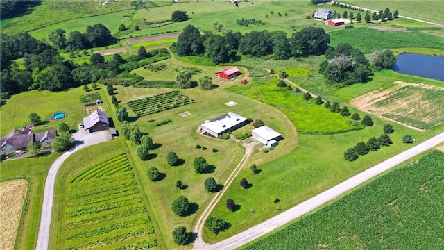 405 Hogg Rd, Worthington, PA 16262 - view of property location featuring rural landscape, a nearby body of water, and abundant farmland