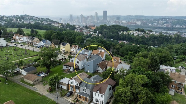 1914 Arlington Ave, Arlington, PA 15210 - aerial perspective of suburban area