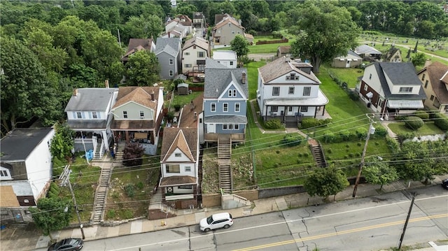 1914 Arlington Ave, Arlington, PA 15210 - aerial perspective of suburban area