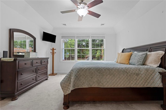 202 Providence Ct, Adams Twp, PA 16059 - bedroom featuring light colored carpet and a ceiling fan