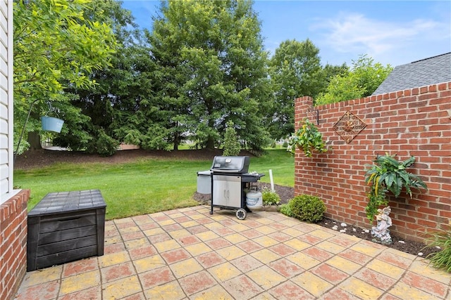202 Providence Ct, Adams Twp, PA 16059 - view of patio with area for grilling