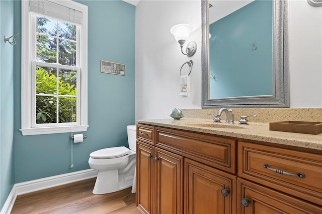 202 Providence Ct, Adams Twp, PA 16059 - bathroom featuring vanity and wood finished floors