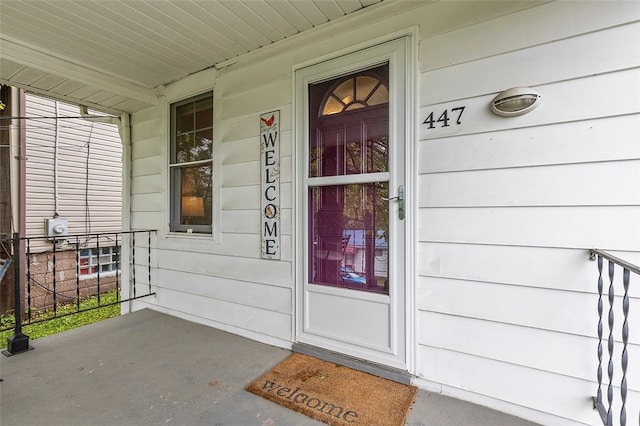 447 Highfield, Canonsburg, PA 15317 - property entrance featuring a porch