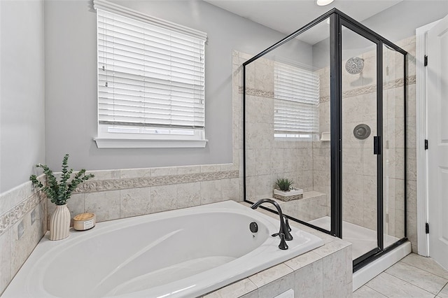 1009 Grey Fox Cir, Bridgeville, PA 15017 - full bath featuring a garden tub and a stall shower