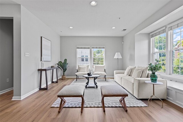 1009 Grey Fox Cir, Bridgeville, PA 15017 - living room with light wood finished floors and recessed lighting