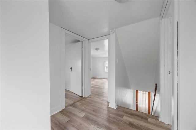 1 Core, City Of Washington, PA 15301 - corridor featuring an upstairs landing and wood finished floors