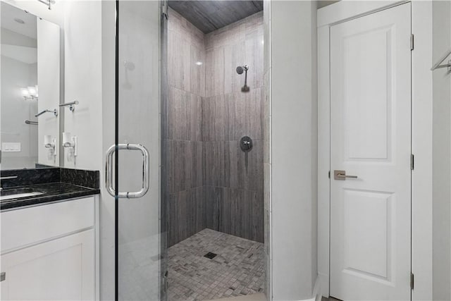 349 Azalea, Peters Twp, PA 15367 - bathroom featuring a stall shower and vanity