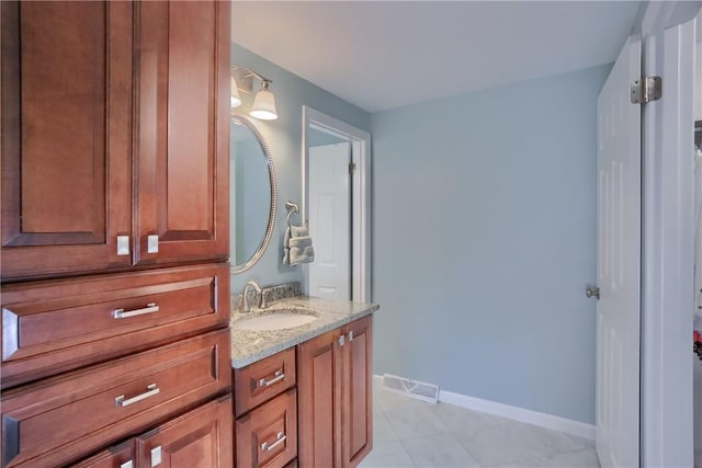 329 Oak Grove Ct, Mccandless, PA 15090 - bathroom featuring vanity and tile patterned flooring