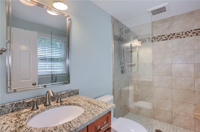 329 Oak Grove Ct, Mccandless, PA 15090 - bathroom with a tile shower and vanity
