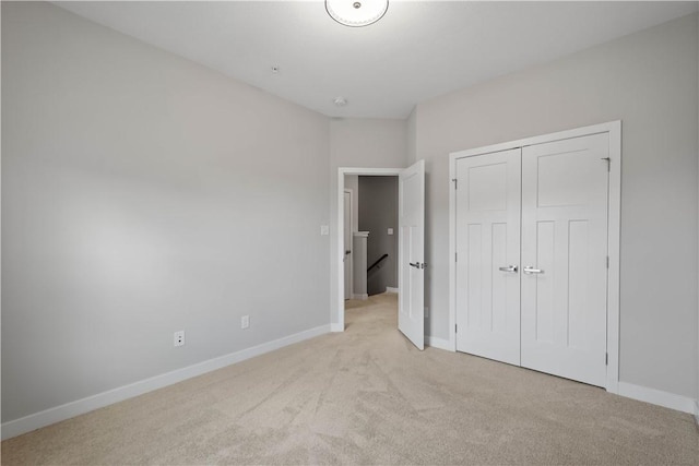 152 Cole Dr, Robinson Twp, PA 15136 - unfurnished bedroom featuring light colored carpet and a closet