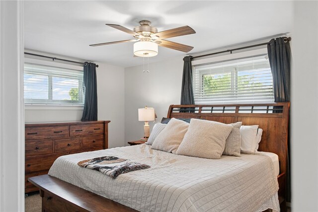 68 Cynthia Dr, Carnegie, PA 15106 - bedroom featuring ceiling fan