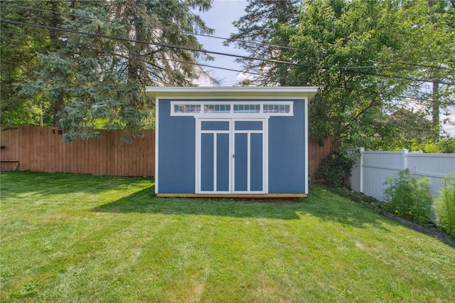 68 Cynthia Dr, Carnegie, PA 15106 - view of shed with a fenced backyard
