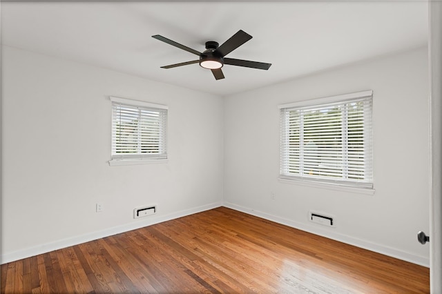 334 Shaler St, Mt Washington, PA 15211 - unfurnished room with ceiling fan and wood finished floors