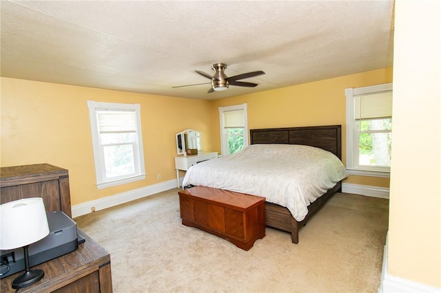901 Alexander St, Shaler, PA 15116 - bedroom with light carpet and a ceiling fan