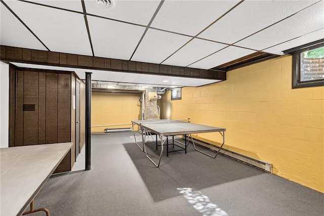 566 Ridgeview Rd, East Huntingdon, PA 15666 - below grade area featuring concrete block wall