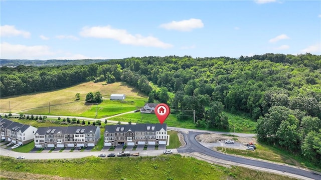 124 Rivulet Pl, Jackson Twp, PA 16063 - drone / aerial view of a forest