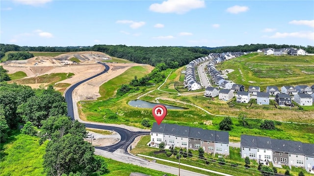 124 Rivulet Pl, Jackson Twp, PA 16063 - aerial view of property and surrounding area featuring nearby suburban area