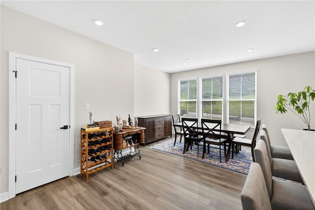 124 Rivulet Pl, Jackson Twp, PA 16063 - dining room featuring wood finished floors and recessed lighting