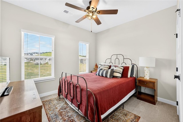 124 Rivulet Pl, Jackson Twp, PA 16063 - bedroom featuring baseboards and a ceiling fan
