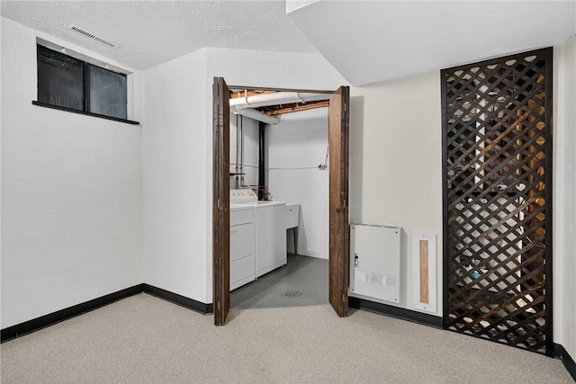 102 Barnwood Ln, Ross Twp, PA 15237 - unfurnished bedroom with washing machine and clothes dryer and carpet