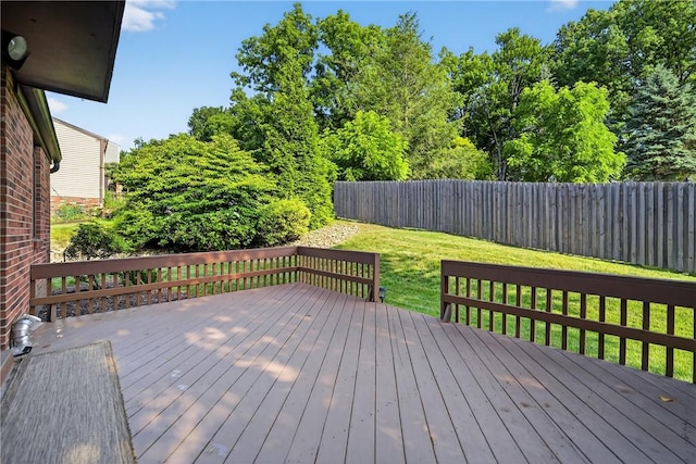 102 Barnwood Ln, Ross Twp, PA 15237 - wooden terrace with a fenced backyard