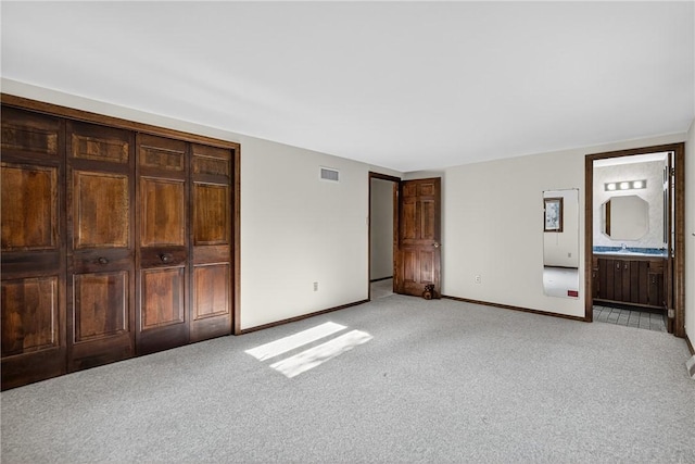 102 Barnwood Ln, Ross Twp, PA 15237 - unfurnished bedroom with light carpet and ensuite bathroom