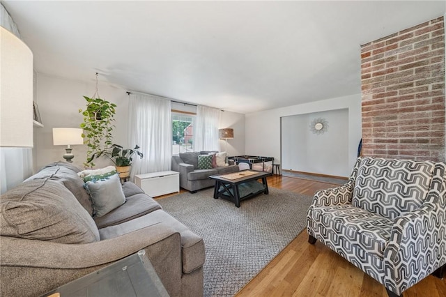 12 Lynmar Dr, Shaler, PA 15209 - living area with wood finished floors