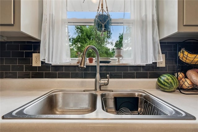 12 Lynmar Dr, Shaler, PA 15209 - kitchen view of light countertops and decorative backsplash