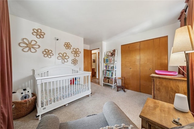 12 Lynmar Dr, Shaler, PA 15209 - bedroom with a closet, carpet floors, and a crib