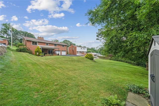 12 Lynmar Dr, Shaler, PA 15209 - view of green lawn featuring a garage
