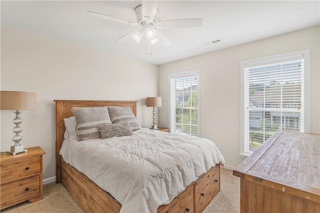 109 Overbrook Dr, Cranberry Twp, PA 16066 - carpeted bedroom with baseboards and ceiling fan