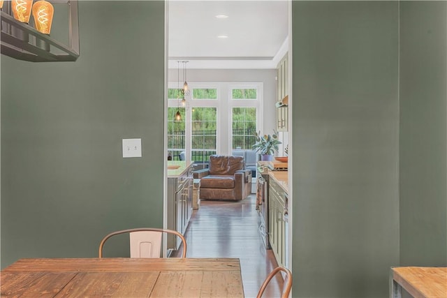 109 Overbrook Dr, Cranberry Twp, PA 16066 - dining room featuring wood finished floors and recessed lighting