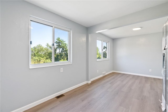 1625 Loretta Dr, Penn Hills, PA 15235 - spare room with baseboards and light wood finished floors