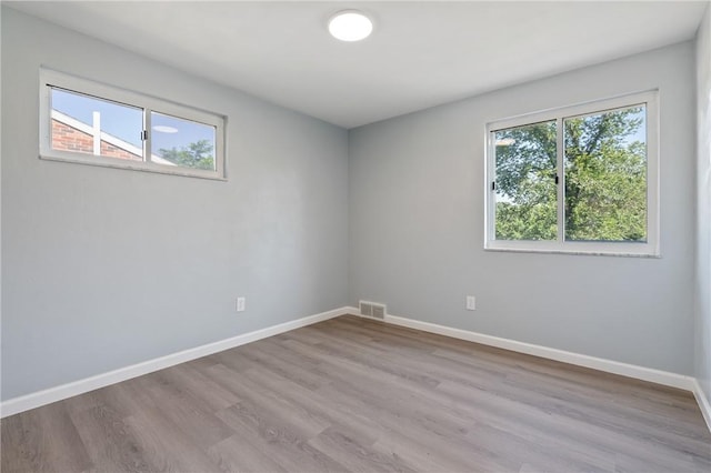 1625 Loretta Dr, Penn Hills, PA 15235 - empty room featuring wood finished floors and baseboards