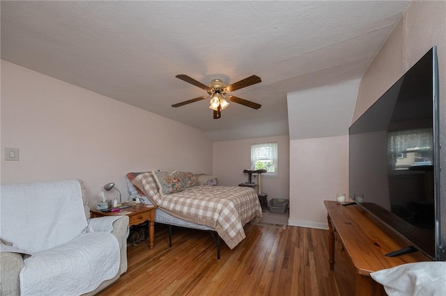 4800 W Brierly Dr, West Mifflin, PA 15122 - bedroom featuring hardwood / wood-style floors and a ceiling fan