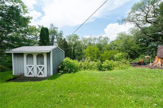 4800 W Brierly Dr, West Mifflin, PA 15122 - view of green lawn featuring a shed