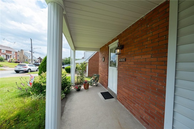 4800 W Brierly Dr, West Mifflin, PA 15122 - porch featuring a lawn