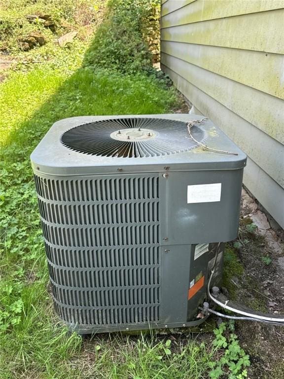 6036 Sawyer St, Lawrenceville, PA 15201 - exterior view of a central AC unit