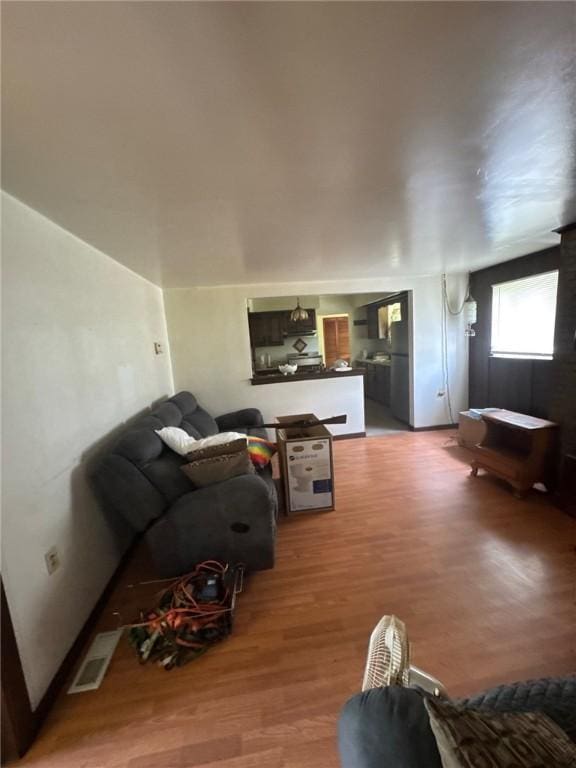 6036 Sawyer St, Lawrenceville, PA 15201 - living area featuring light wood finished floors