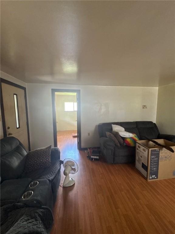 6036 Sawyer St, Lawrenceville, PA 15201 - living room with wood finished floors