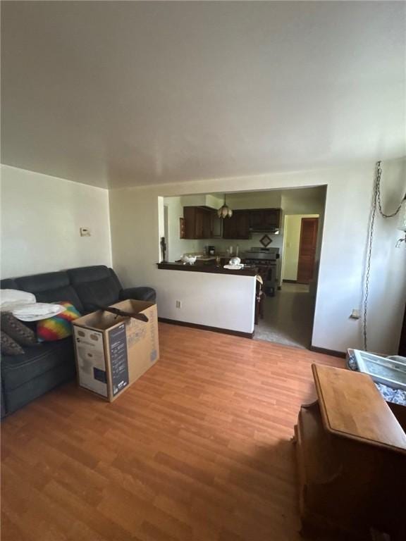 6036 Sawyer St, Lawrenceville, PA 15201 - living area featuring light wood-style floors